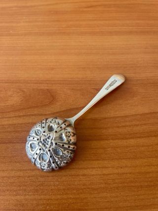 Spargizucchero vintage inglese Sheffield Silver pl