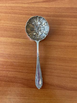Spargizucchero vintage inglese Sheffield Silver pl