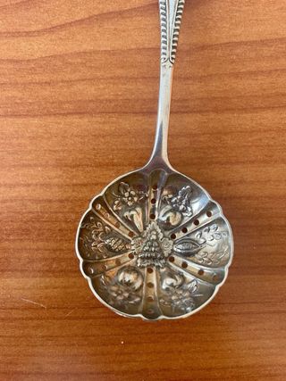 Spargizucchero vintage inglese Sheffield Silver pl