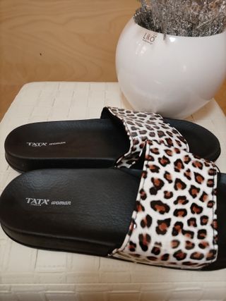 Ciabatte TATA woman animalier nuove
