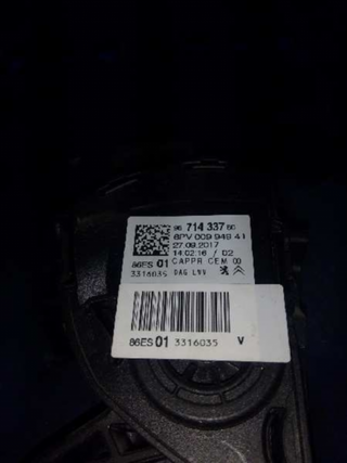 PEDAL ACELERADOR PEUGEOT 208 Active | 01.12 - 12.