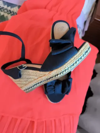 Sandalias Sfera Talla 39 Azul Nuevo