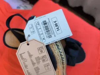 Sandalias Sfera Talla 39 Azul Nuevo