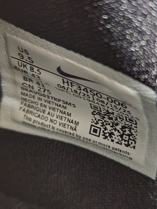 Nike Giannis Freak 7 Negro/Dorado