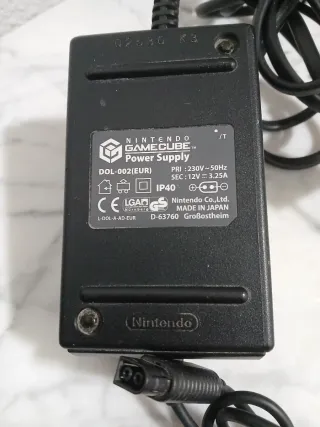 Cable de alimentación Nintendo GameCube