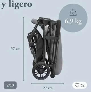 Silla de paseo Inglesina gris