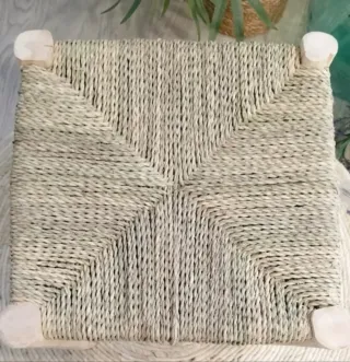 Taburete Madera Artesanal