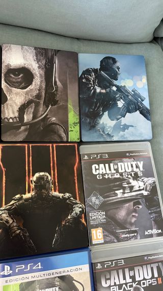 Cajas metálicas Call of Duty (COD) - 7 distintas