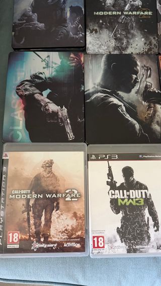 Cajas metálicas Call of Duty (COD) - 7 distintas