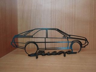 Maqueta Renaulf Fuego - 20cm