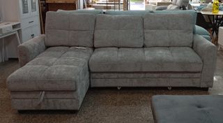 Sofá Cama Miren-X, Chaiselong + Arcón. ¡EN OFERTA!