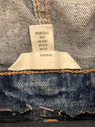 Jeans premamá azules