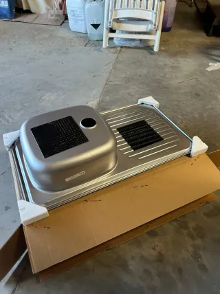 Fregadero Roca Acero Inoxidable Nuevo