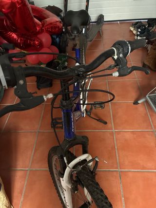 Bicicleta de Montaña Azul de Niño