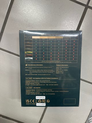 Depilatore Laser IGBT Donna Uomo Oro Verde