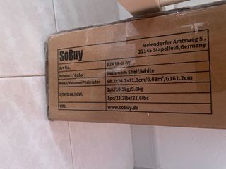 Mueble de baño blanco de madera