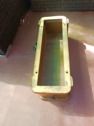 Tapa y 2 cajones máquina coser Alfa madera