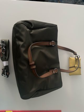 Bolso  badolera Parfois tela kaki