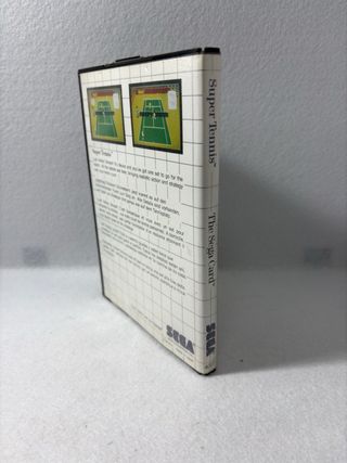 Super Tennis Sega Card Videojuego