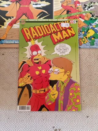 Fumetti Radioactive Man lotto 1