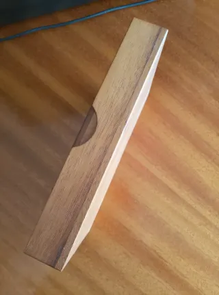 Dominó artesanal madera con estuche