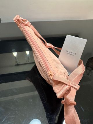 Borsa a spalla piccola salmone