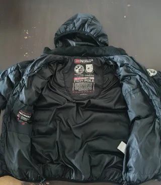 Abrigo Norway Negro vintage