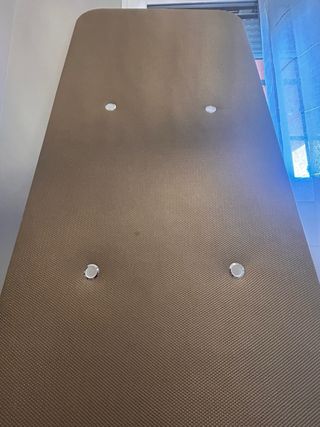 Base tapizada 80x190 con 6 patas