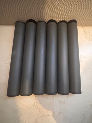 Base tapizada 80x190 con 6 patas