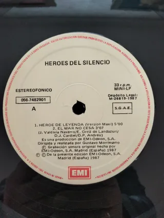 Vinilo Héroes del Silencio