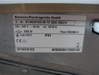 Secadora Siemens 7kg