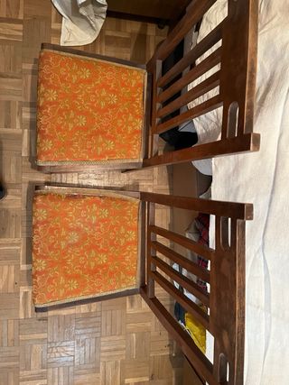 Juego de 6 sillas antiguas para restaurar
