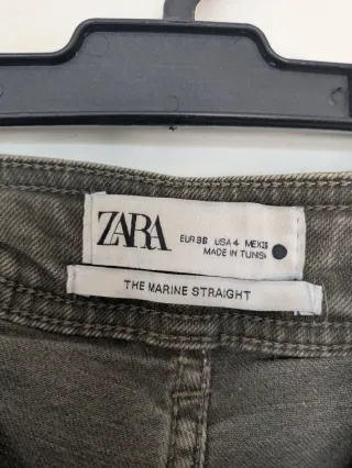 Pantalón vaquero verde