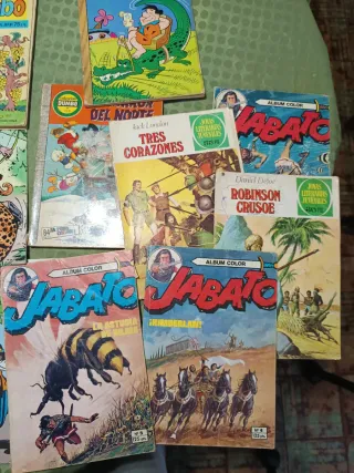 Lote comics y tebeos antiguos