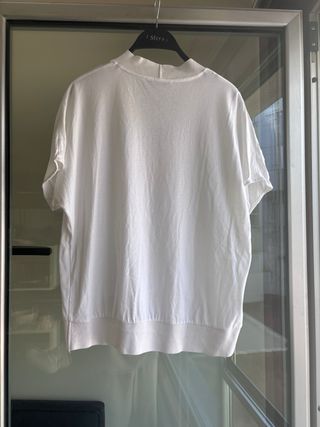 Camiseta Adolfo Domínguez Blanca Mujer