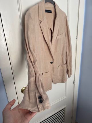 Chaqueta Zara Beige