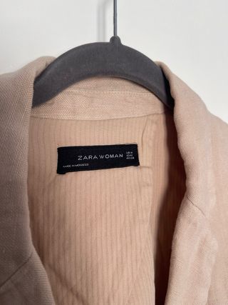 Chaqueta Zara Beige