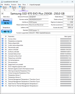 Samsung 970 EVO Plus 250GB NVMe SSD