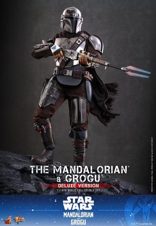Hot Toys Mandalorian & Grogu Deluxe 1/6