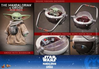Hot Toys Mandalorian & Grogu Deluxe 1/6