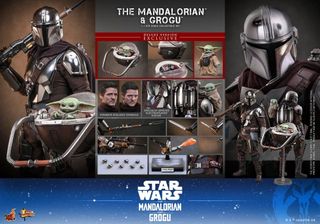 Hot Toys Mandalorian & Grogu Deluxe 1/6