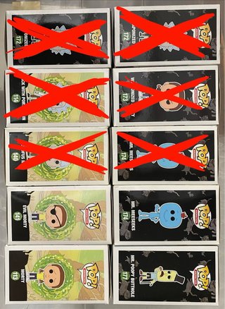Funko Pop! Rick & Morty ¡¡LEER DESCRIPCIÓN!!