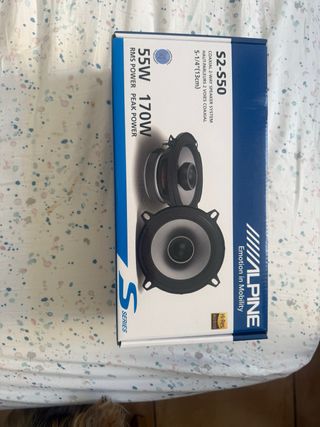 Altavoces Alpine S2-S50 5.25 Coaxial 2 Vías