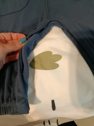 Mono azul para bebé a estrenar