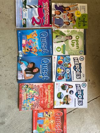 Libros de ingles primaria