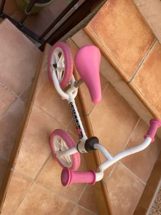 Bicicleta de aprendizaje Chicco Pink Comet