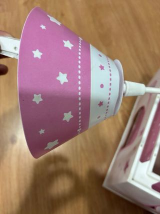 Lámpara Techo Infantil Luna Estrellas