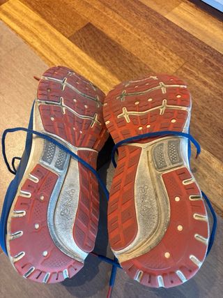 Zapatillas Brooks Trace 45.5 Azul Naranja