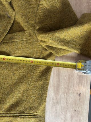 Hugo Boss Wool Blazer Mustard Olive