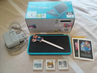 Nintendo 2DS XL Negra en perfecto estado funciona